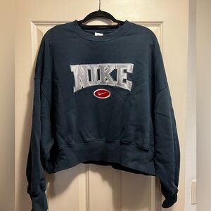 Nike Phoenix Fleece City oversized cotton blend sweatshirt